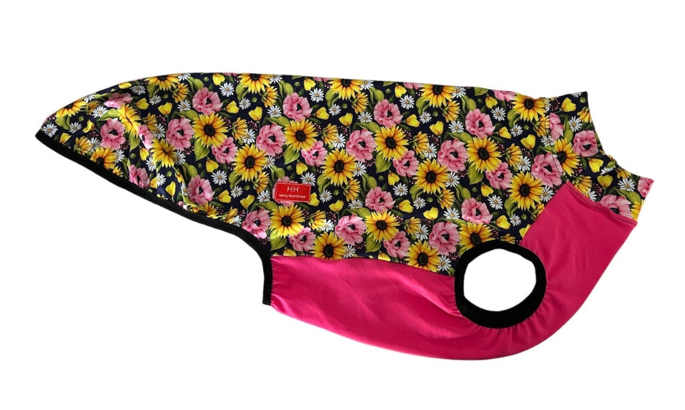 Collared T-Shirt: Sunflower