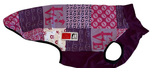 Love - Purple Patchwork